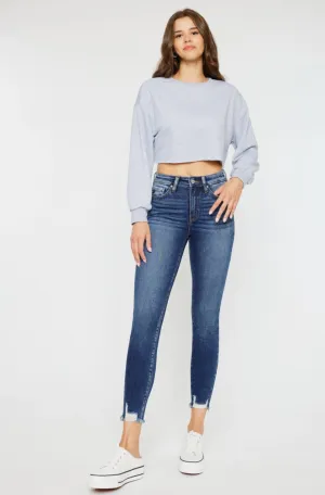 KC Distressed Hem Skinny