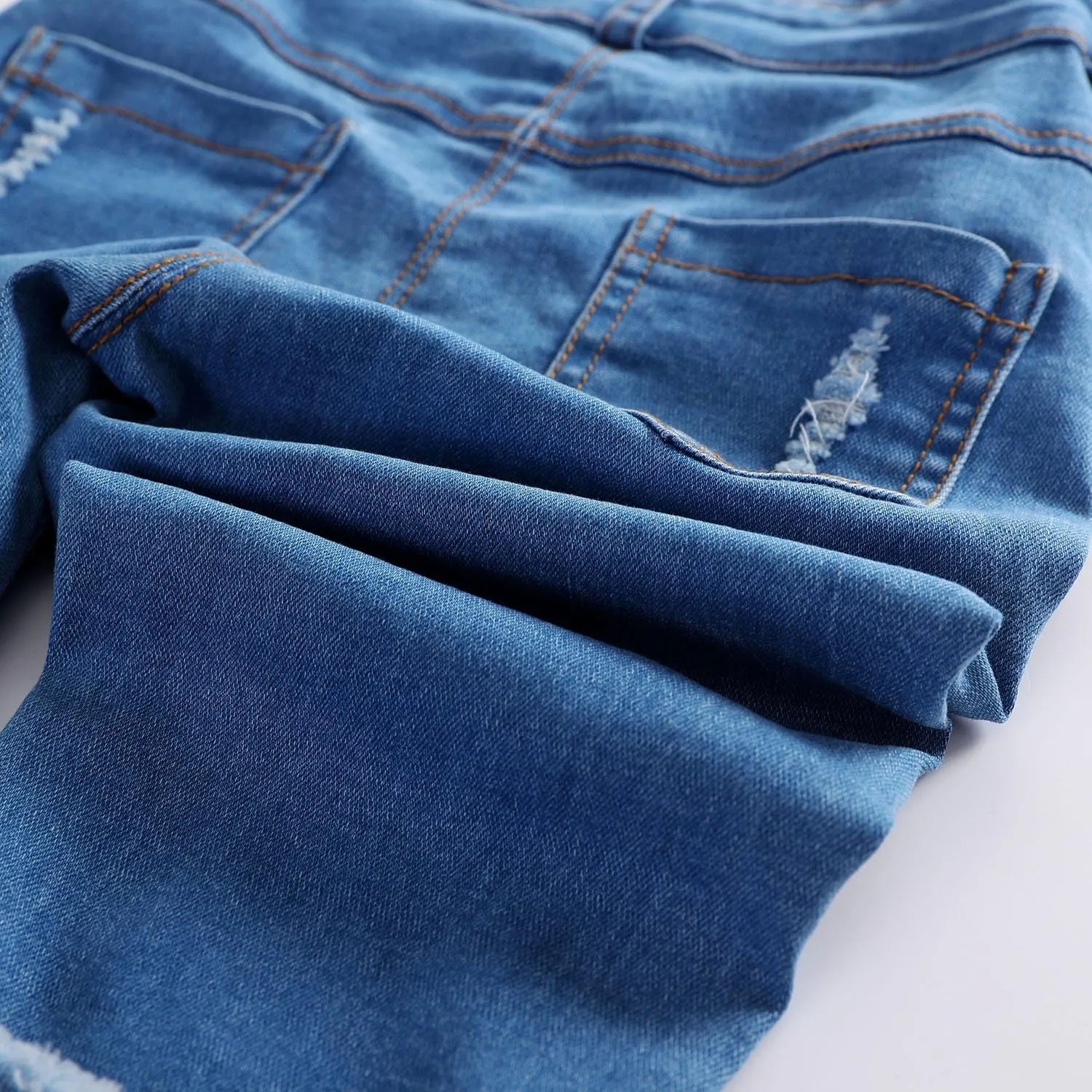 KIDSCOOL SPACE Baby & Little Boys/Girls Blue & Black Denim Overalls,Jean Workwear