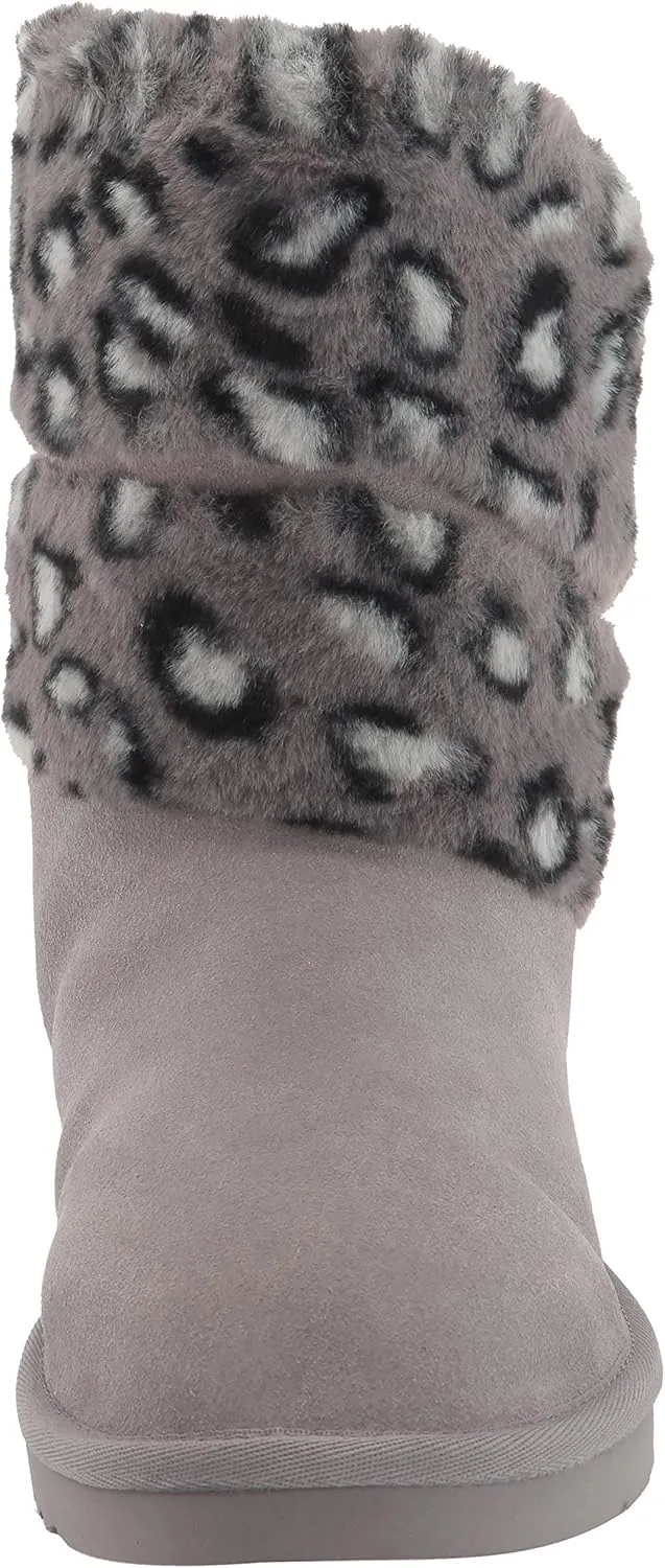 Koolaburra by UGG Women's Dezi Short Leopard Fashion Boot