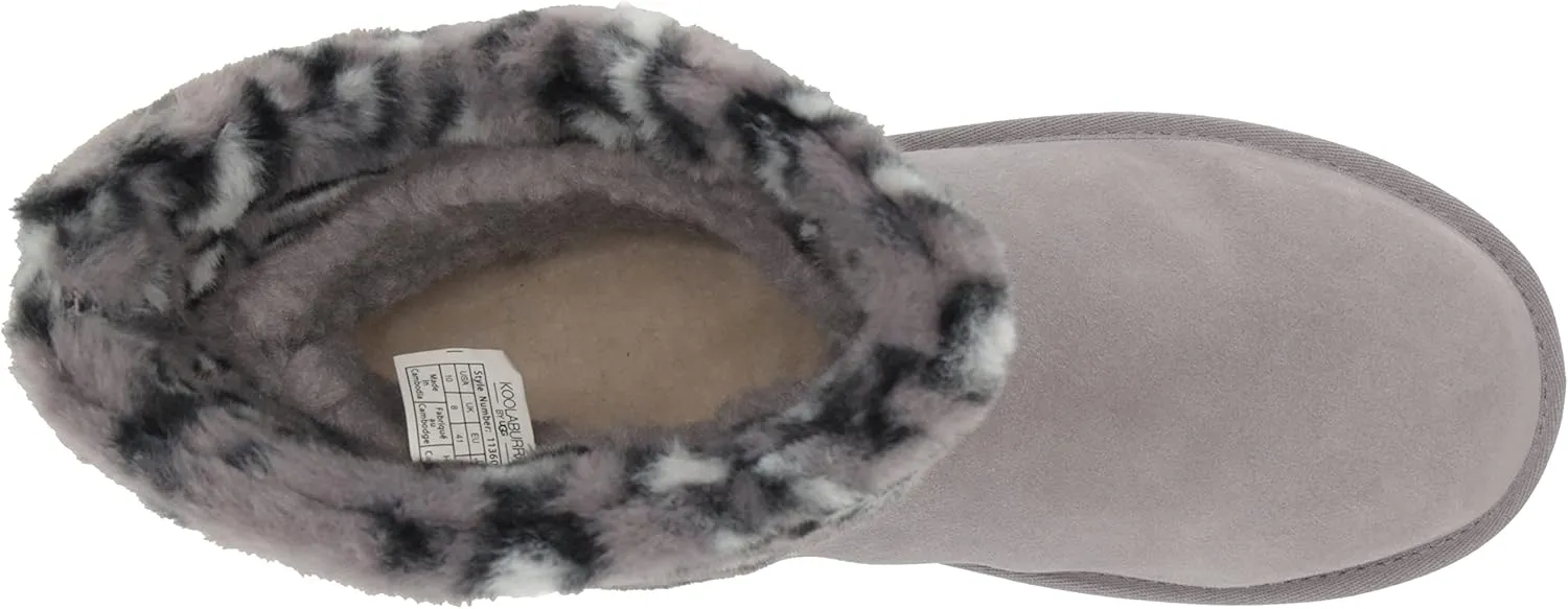 Koolaburra by UGG Women's Dezi Short Leopard Fashion Boot