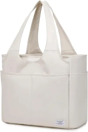 KYALOU Utility Large Tote Bag, Women Casual Shoulder Bags for Work Gym Beach Travel Shopping Grocery College