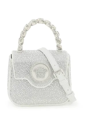 la medusa handbag with crystals