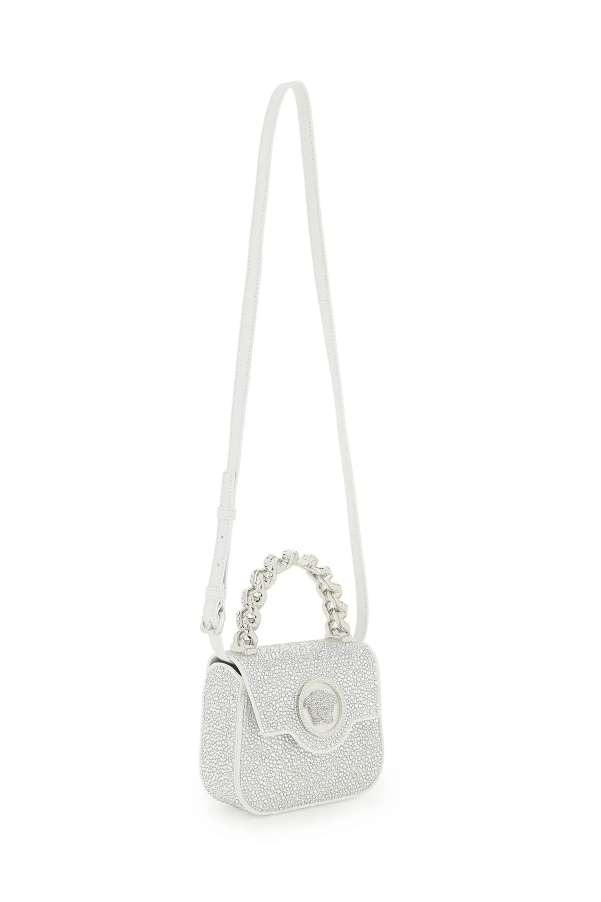 la medusa handbag with crystals
