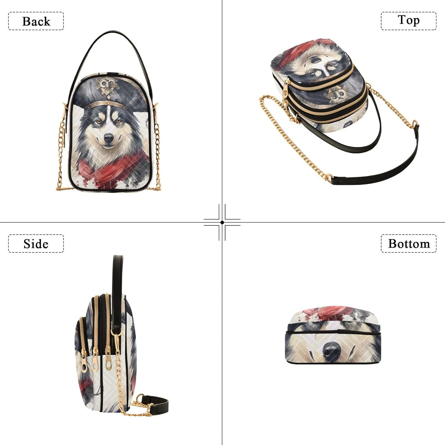 Ladybug Animals Parrten Women's Crossbody Bag, Ladies Sling Bag Crossbody, Stylish Crossbody Bags for Travel