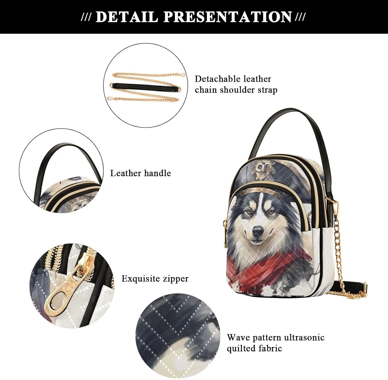 Ladybug Animals Parrten Women's Crossbody Bag, Ladies Sling Bag Crossbody, Stylish Crossbody Bags for Travel