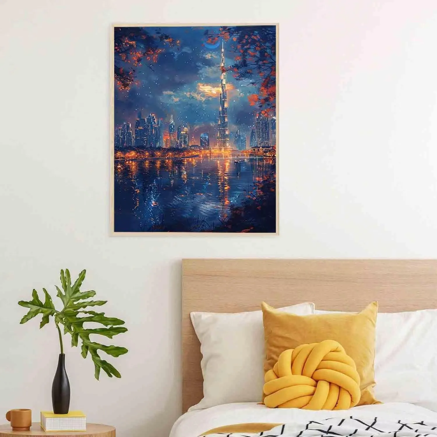 Landscape Diamond Art Kits for Adults, Diamond Painting City Gem Arts and Crafts for Adults, DIY 5D Round Full Drill Crystal Dots Embroidery Paintings, Hobbies for women, Home Wall Decor 20x28in -65z8