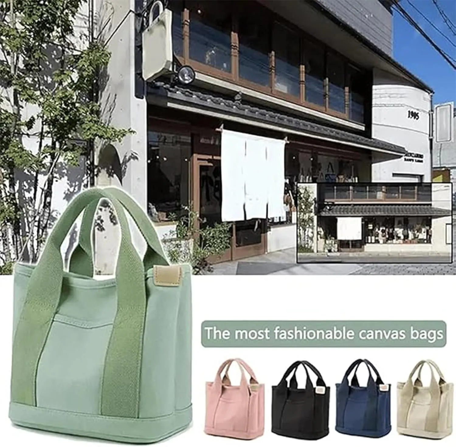 Large Capacity Multi-pocket Handbag Handmade, Crossbody Tote Bag with Zipper for Travel, Work
