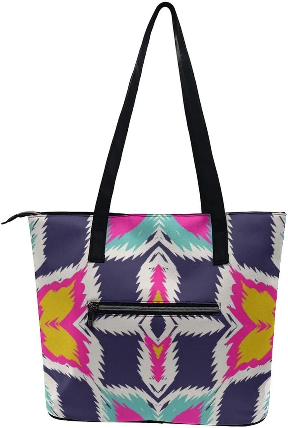 Large Tote Bag Fashion Handbag With Zipper For Women And Men