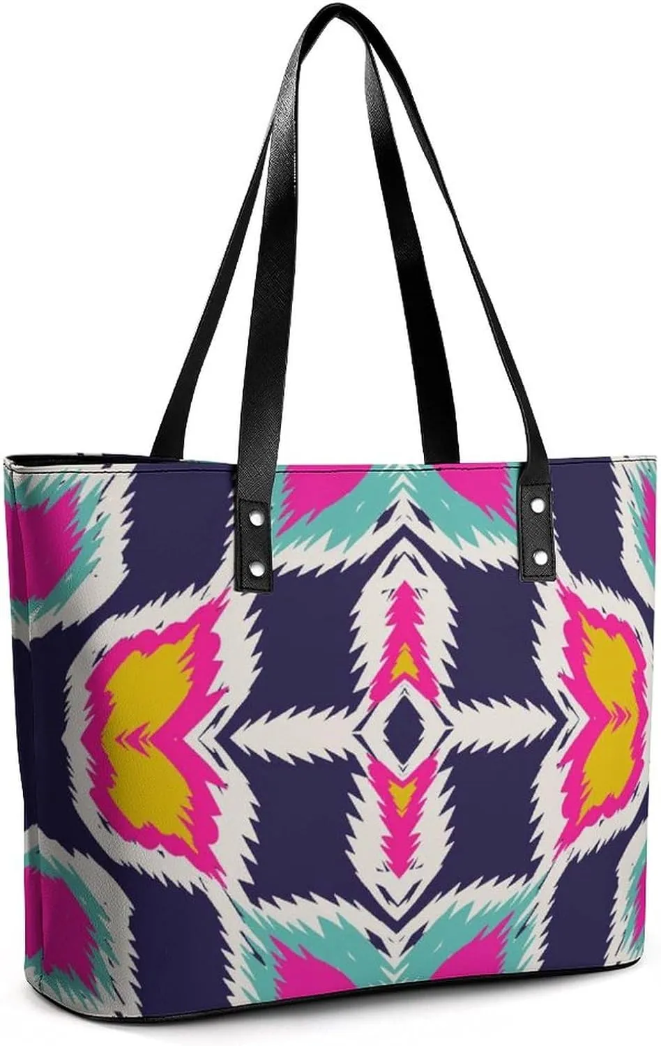 Large Tote Bag Fashion Handbag With Zipper For Women And Men