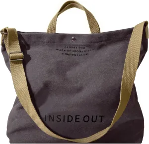 Large Tote Bag for Women, Canvas Bag Women Gift, Fashion Crossbody 16oz 100% Cotton Bag, Large Capacity Shoulder Bag