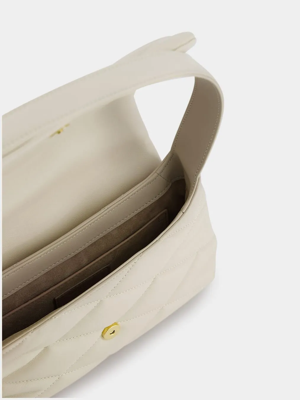 Le 57 Quilted Hobo Shoulder Bag