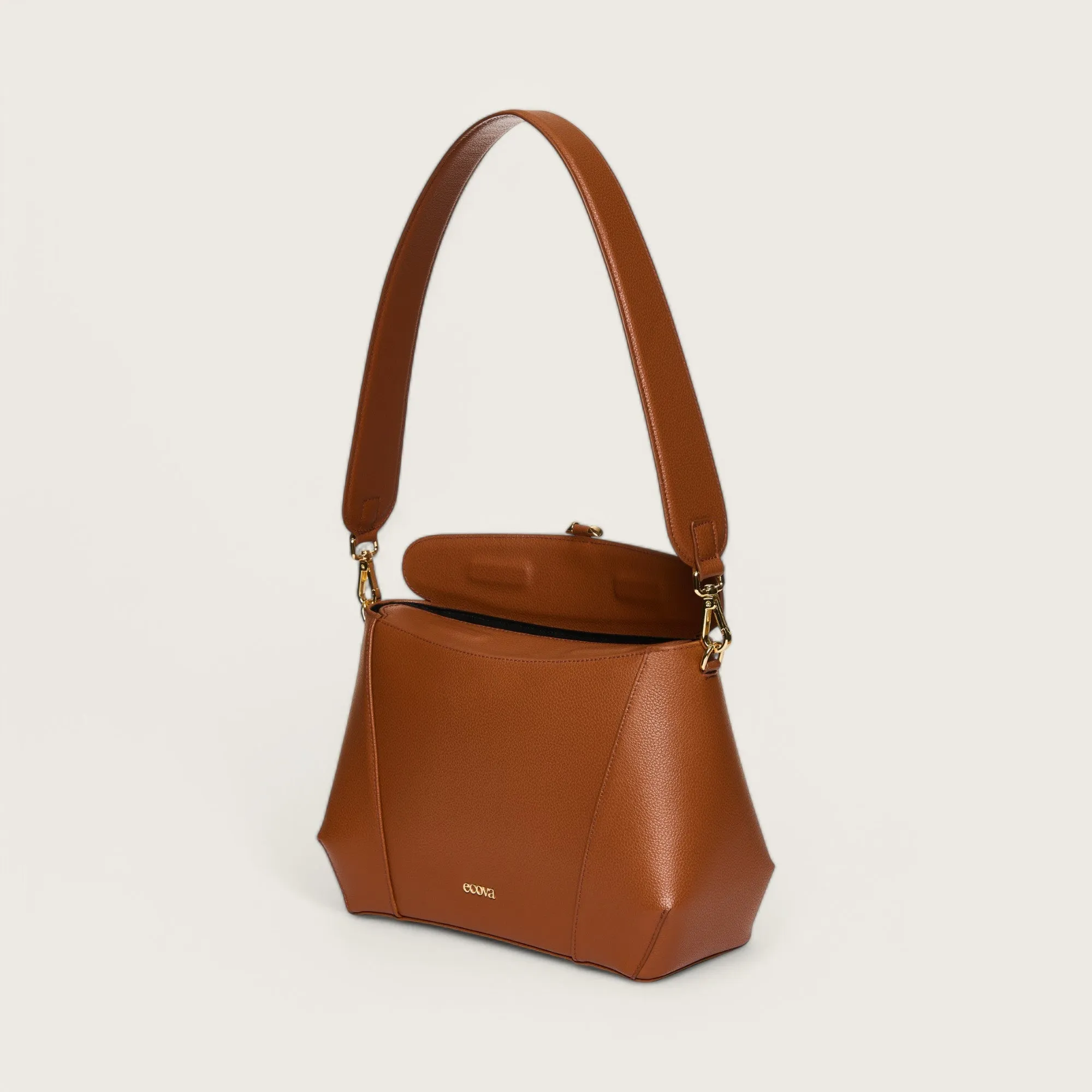 Le Classique Nº1 | Saddle Brown - Shoulder Bag