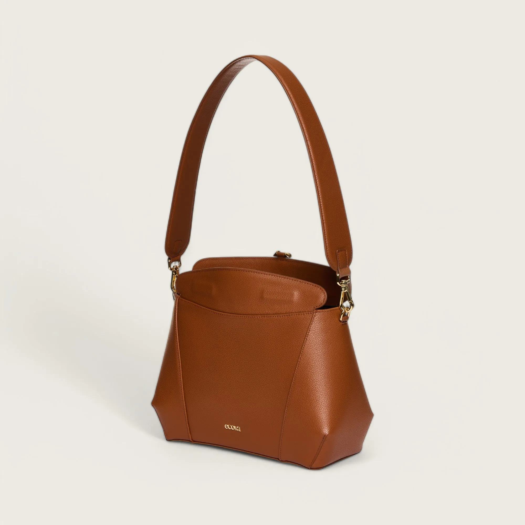 Le Classique Nº1 | Saddle Brown - Shoulder Bag
