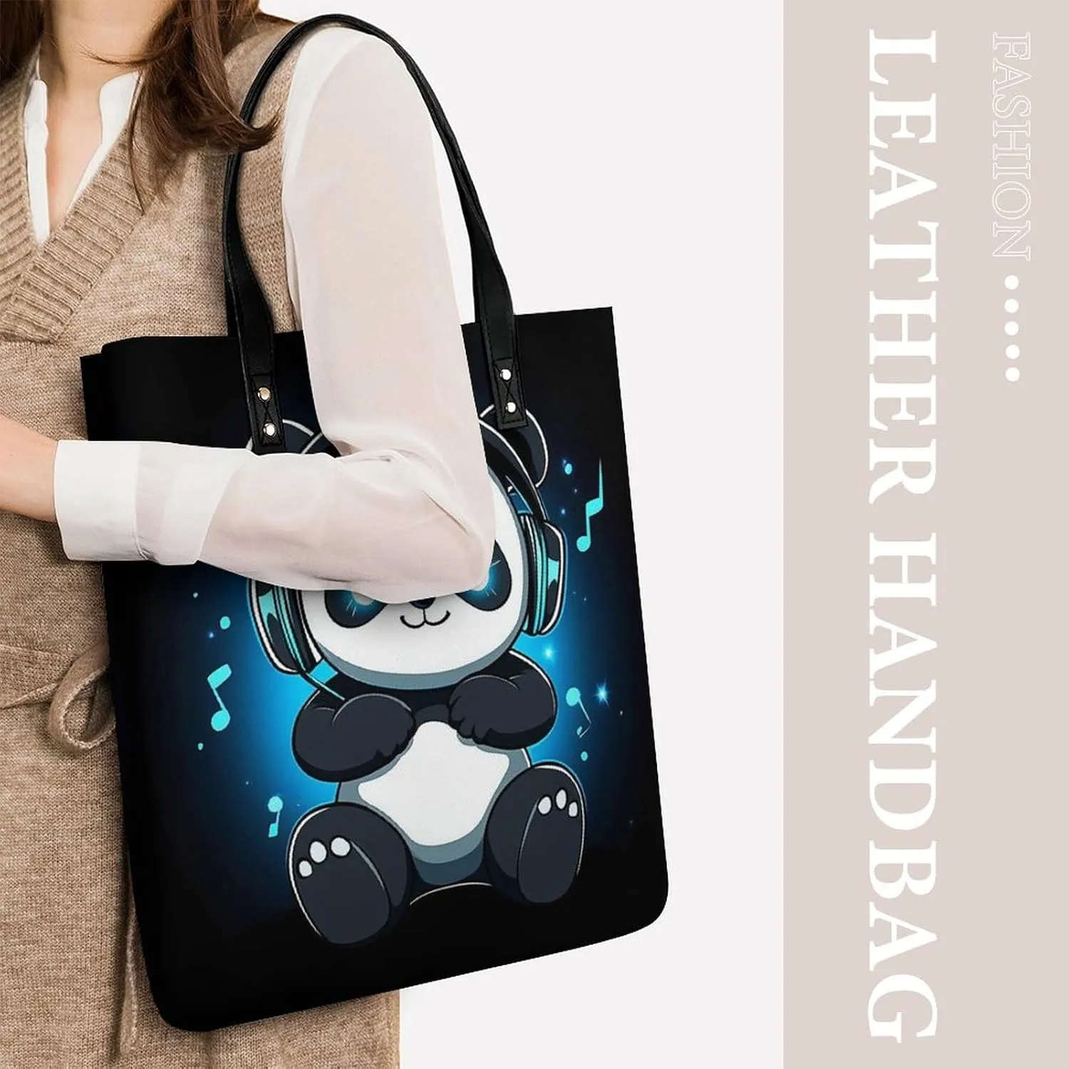 Leather Purse For Women Ladies Tote Shoulder Handbag