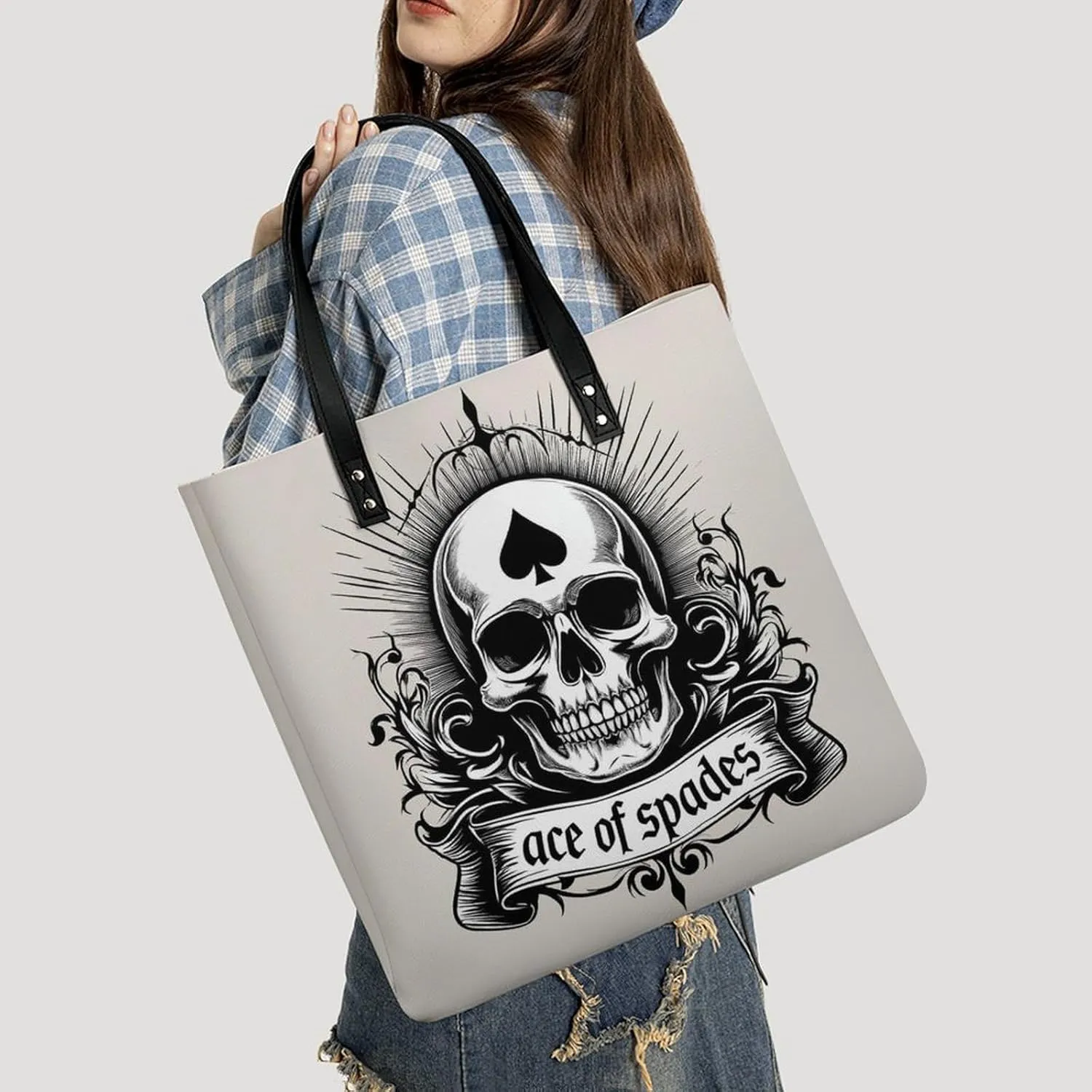 Leather Purse For Women Ladies Tote Shoulder Handbag