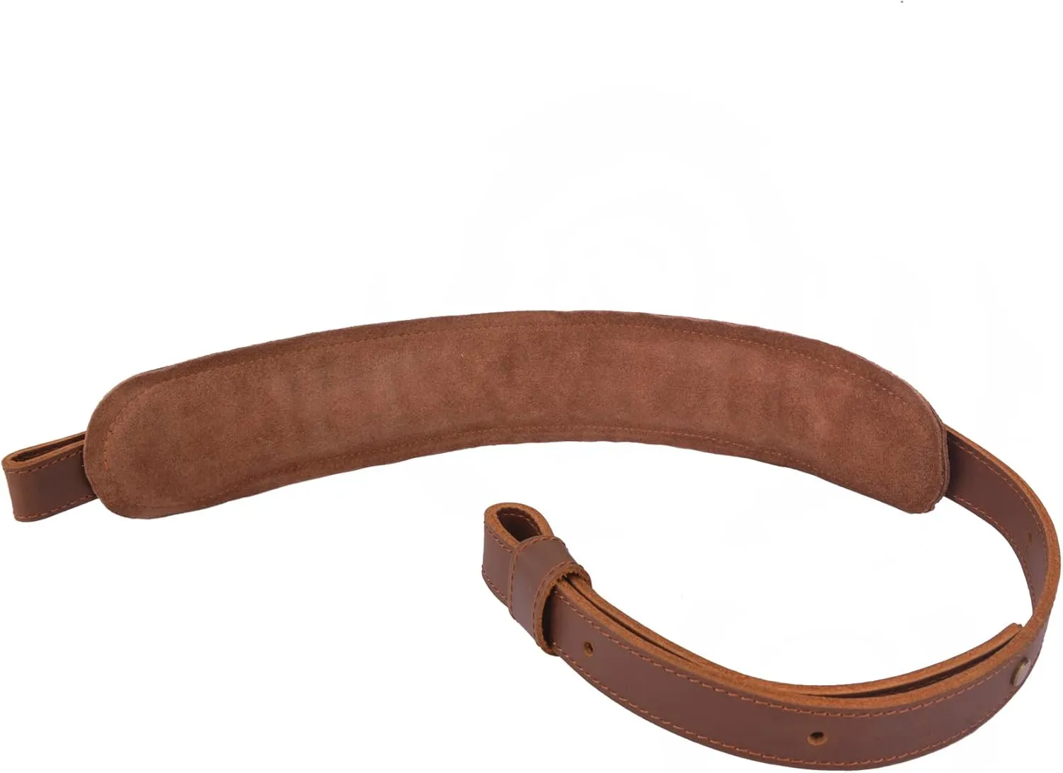 Leather Rifle Sling Gun Ammo Shell Holder Straps Loops for .308 .30-06, 45-70 410GA .44mag Cartridges
