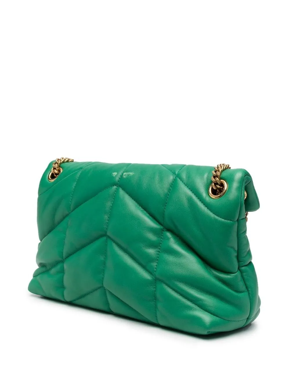 Leather small shoulder bag