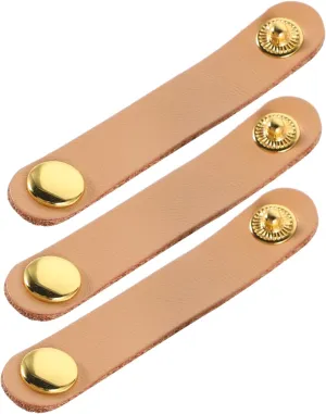 Leather Strap Adjustment Buckle Set 3pcs Bag Clip Buckle for Purse Easy to Install Handbag Strap Replacement