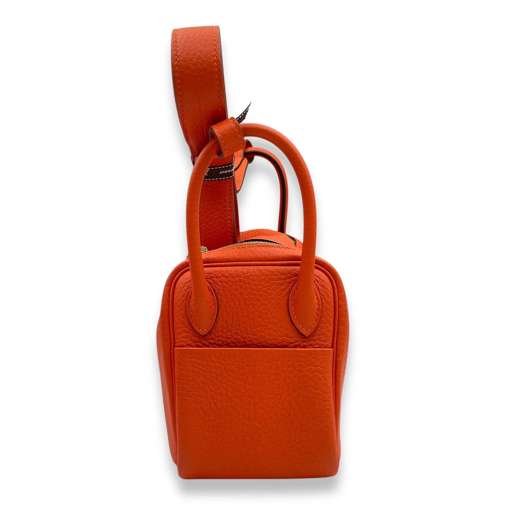 Lindy Mini Feu in Clemence, Gold hardware