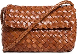 Loeffler Randall Women's Vinnie Mini Woven Crossbody Bag