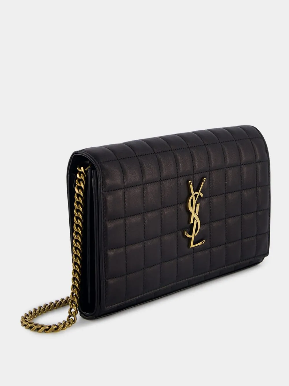 Logo-Plaque Quilted Purse