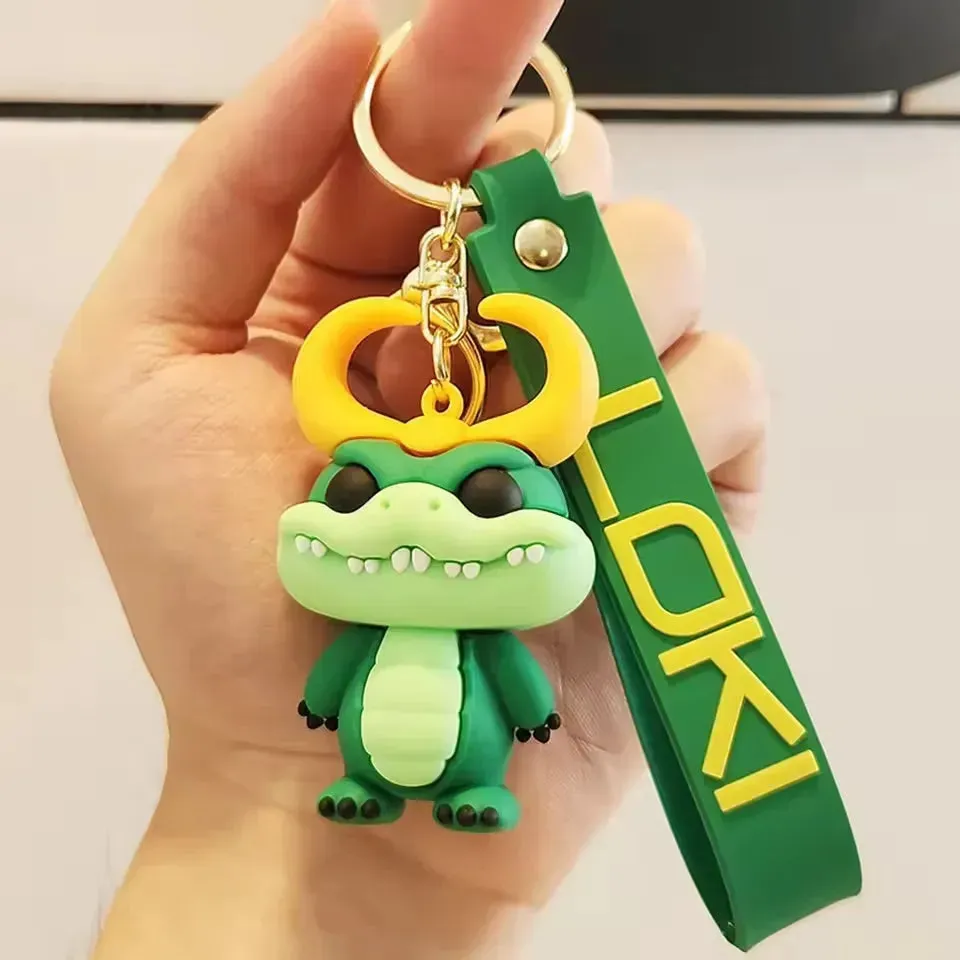 Loki Horned 3D Keychain