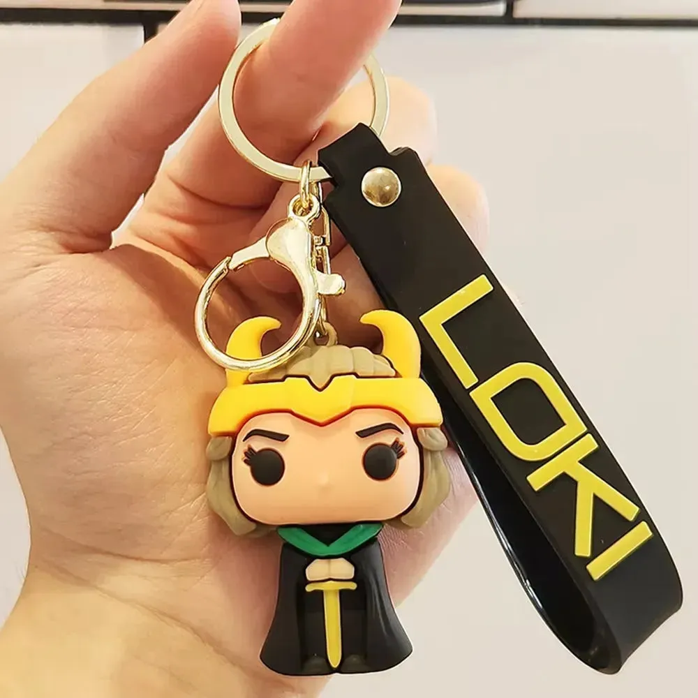 Loki Horned 3D Keychain