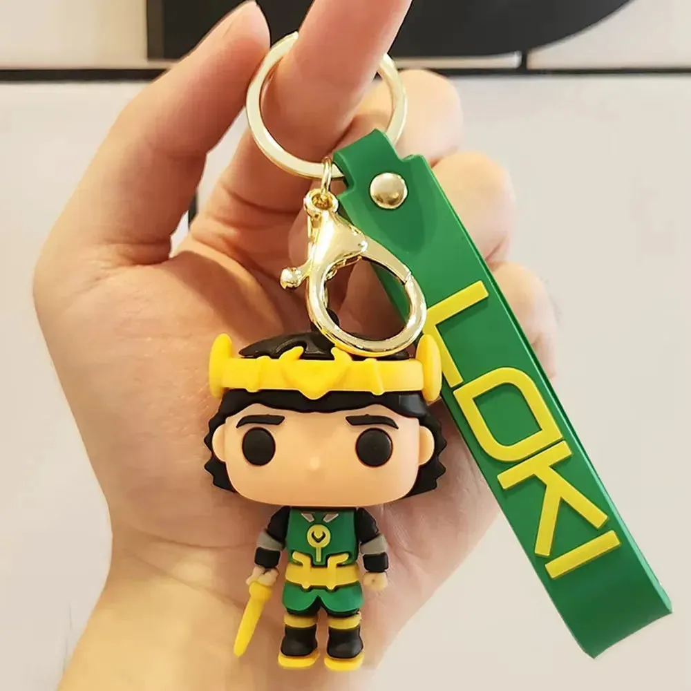 Loki Horned 3D Keychain