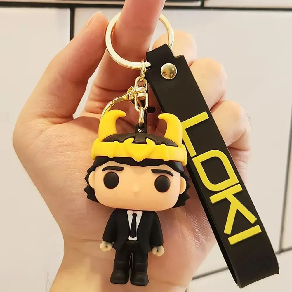 Loki Horned 3D Keychain