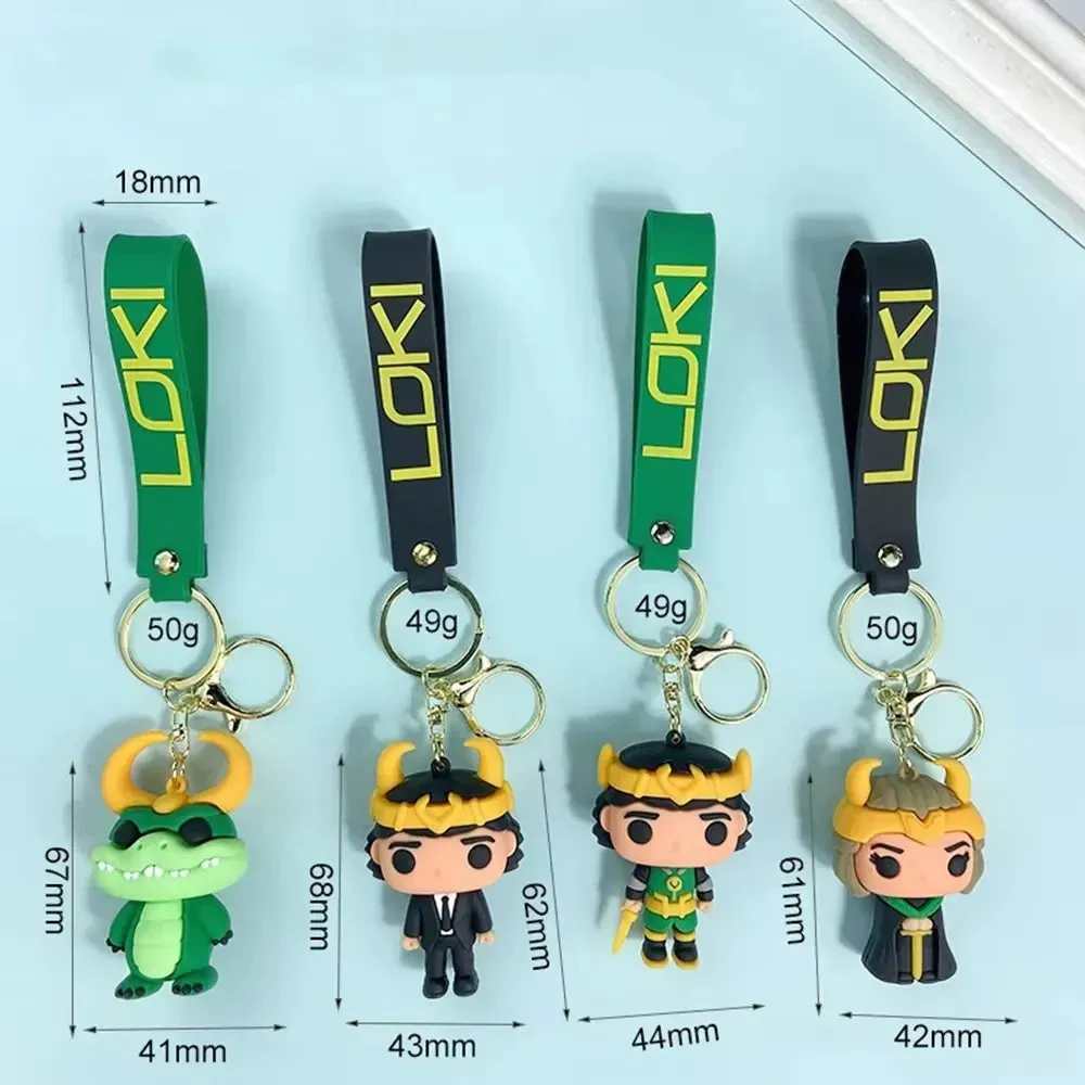 Loki Horned 3D Keychain