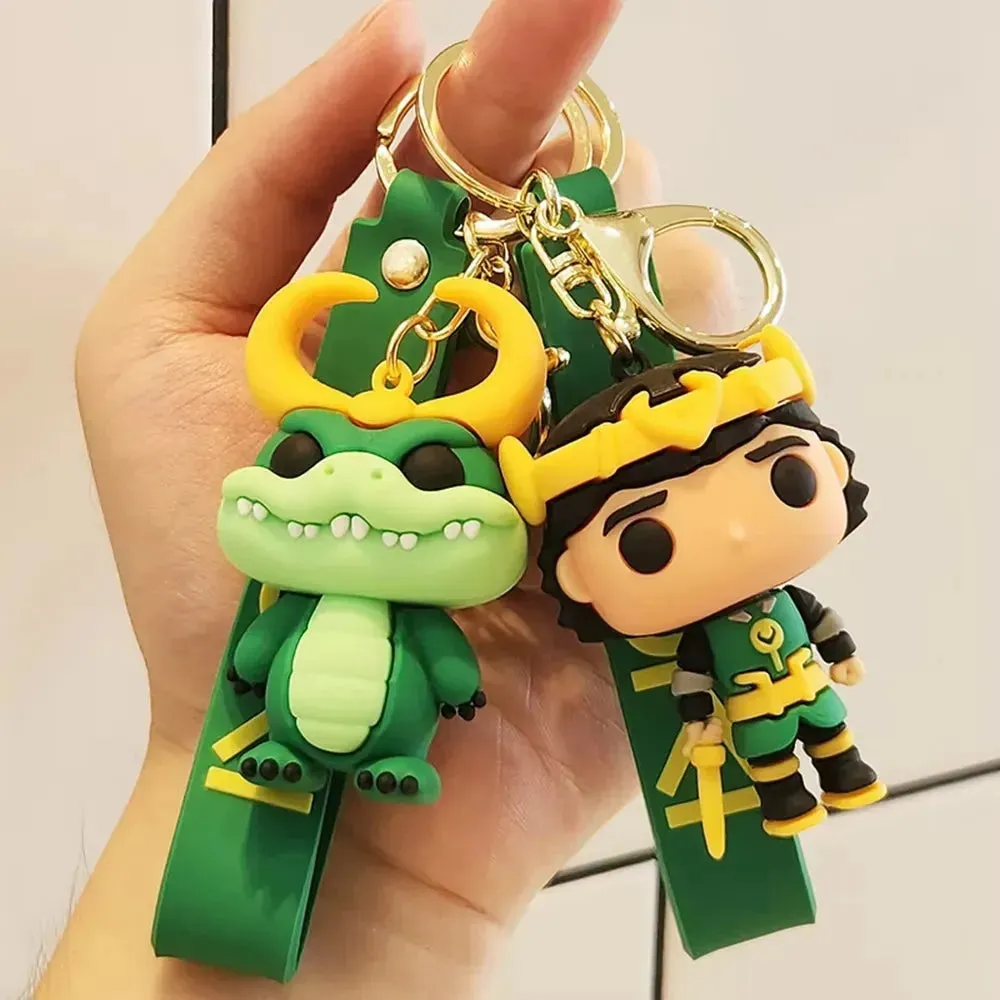 Loki Horned 3D Keychain