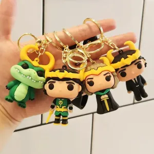 Loki Horned 3D Keychain