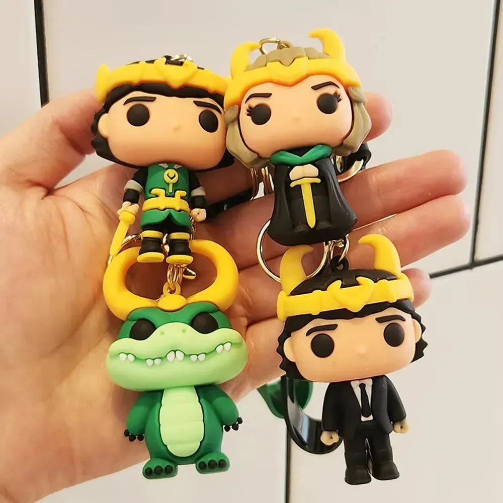 Loki Horned 3D Keychain