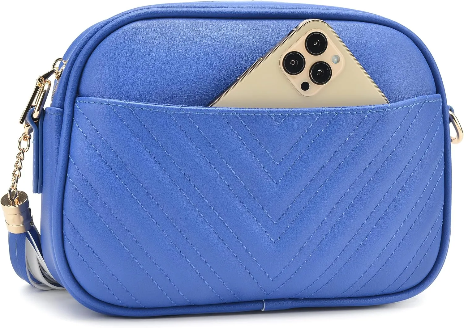 lola mae Quilted Crossbody Bag, Trendy Design Shoulder Purse