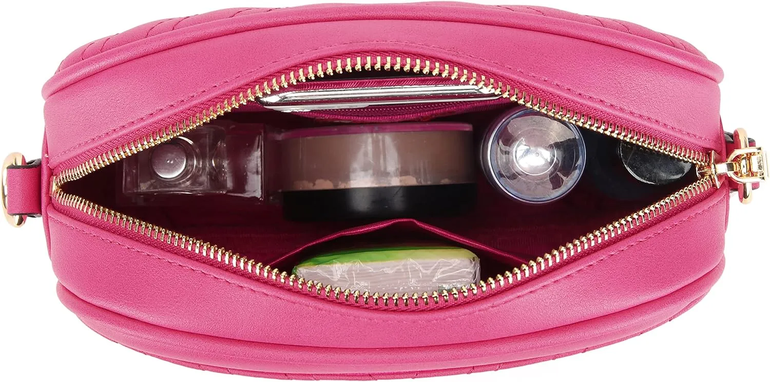lola mae Quilted Crossbody Bag, Trendy Design Shoulder Purse