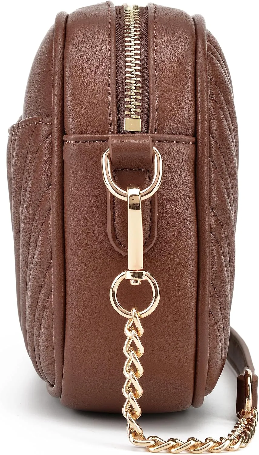 lola mae Quilted Crossbody Bag, Trendy Design Shoulder Purse