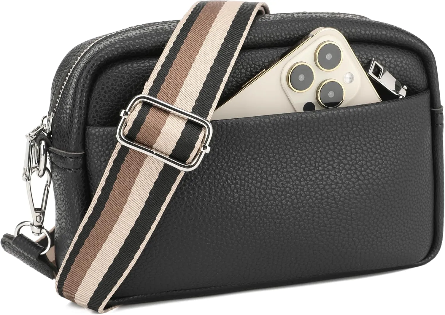 lola mae Quilted Crossbody Bag, Trendy Design Shoulder Purse