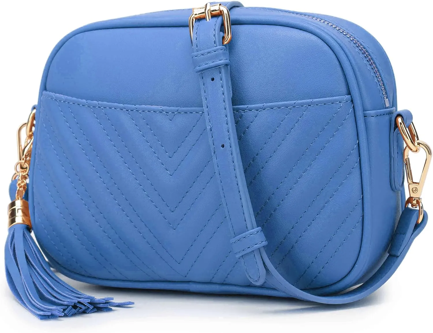 lola mae Quilted Crossbody Bag, Trendy Design Shoulder Purse