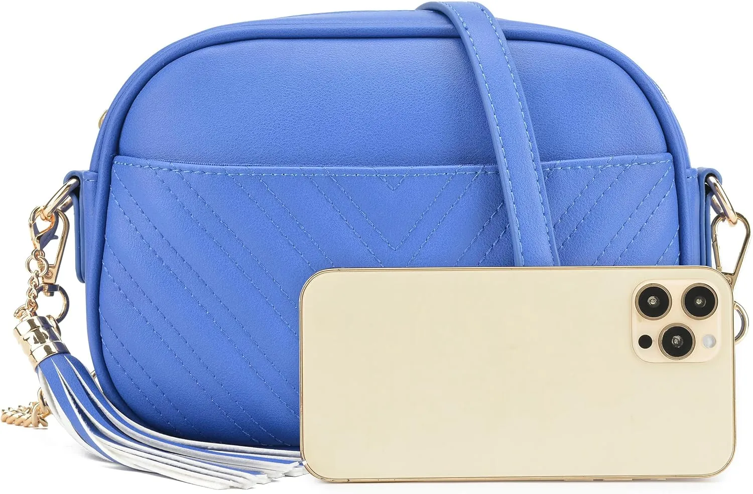 lola mae Quilted Crossbody Bag, Trendy Design Shoulder Purse