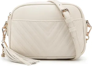 lola mae Quilted Crossbody Bag, Trendy Design Shoulder Purse