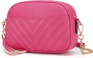 lola mae Quilted Crossbody Bag, Trendy Design Shoulder Purse
