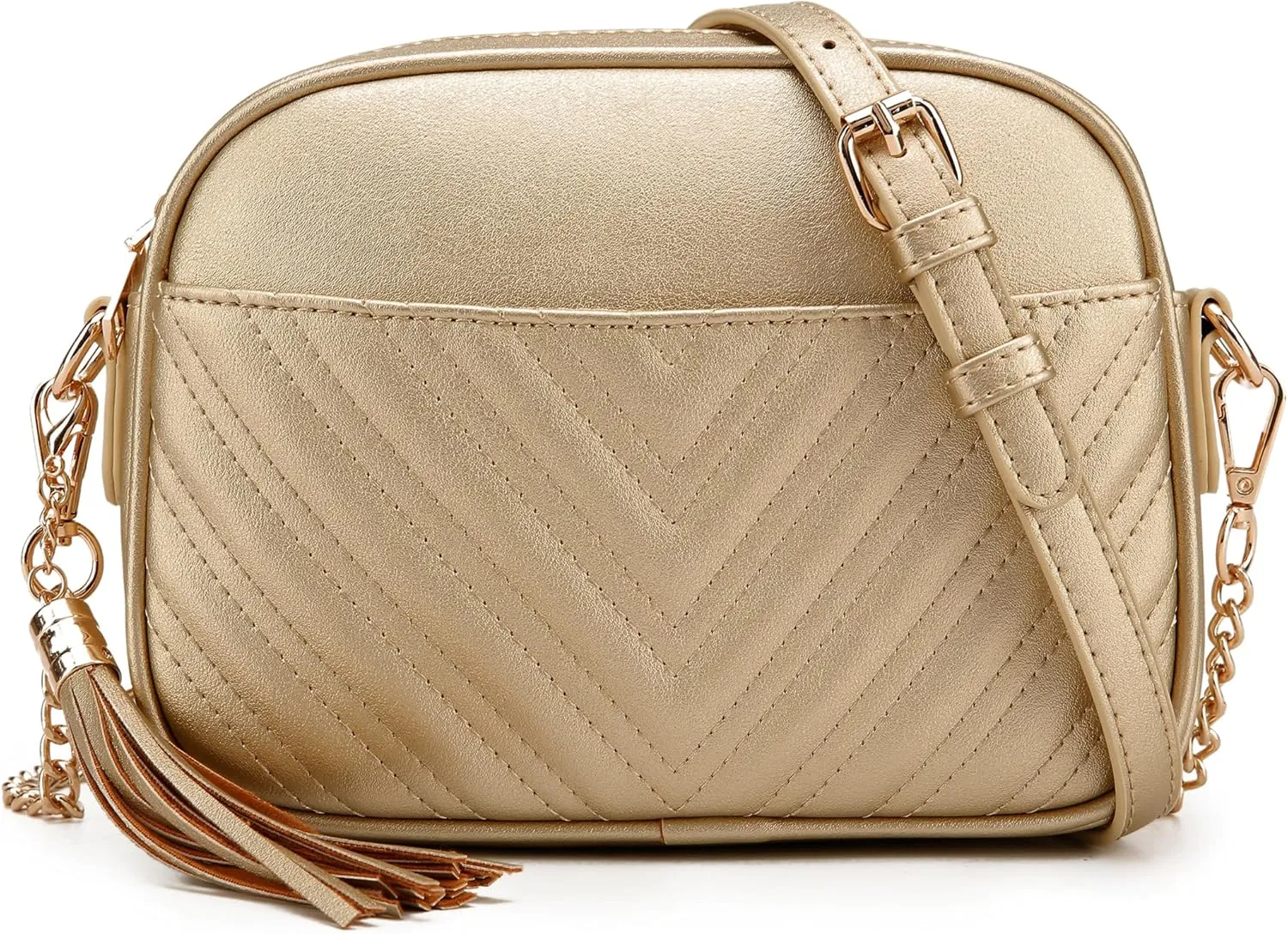 lola mae Quilted Crossbody Bag, Trendy Design Shoulder Purse