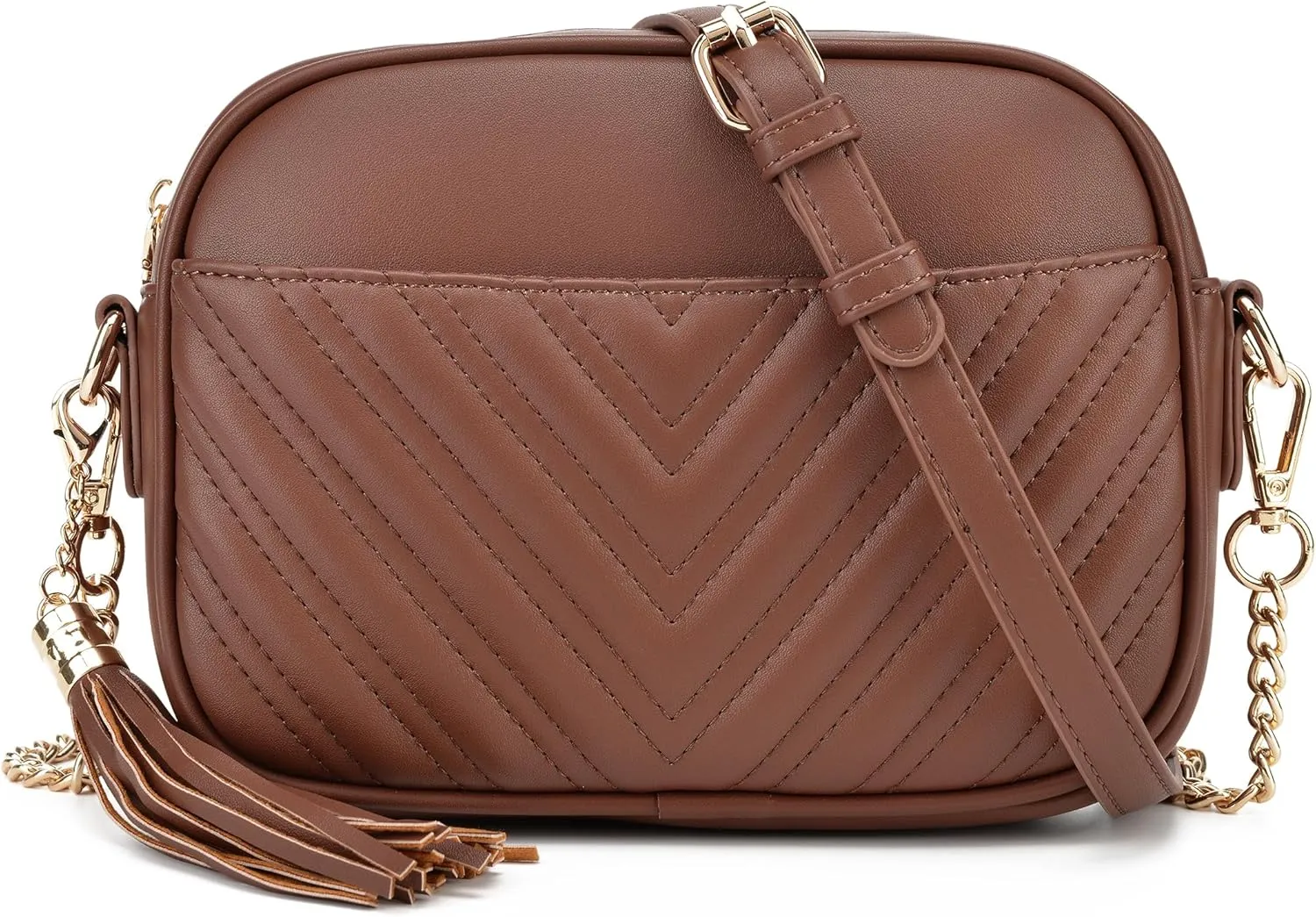 lola mae Quilted Crossbody Bag, Trendy Design Shoulder Purse