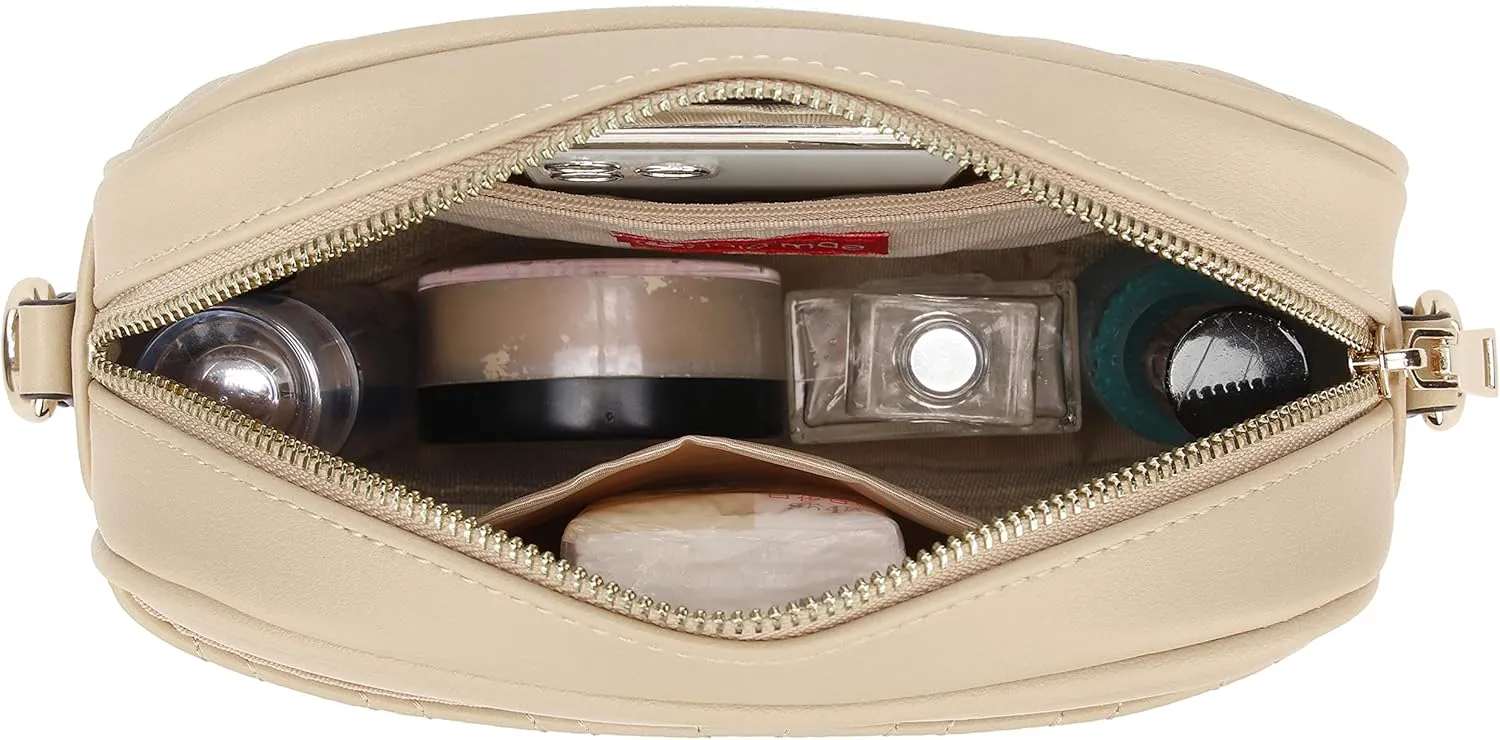 lola mae Quilted Crossbody Bag, Trendy Design Shoulder Purse