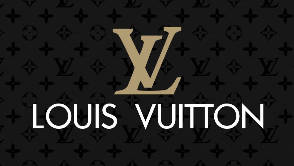 LOUIS VUITTON REVERSE MONOGRAM STUDDED NIGHT LIGHTS TWIST CALFSKIN CHAIN WALLET