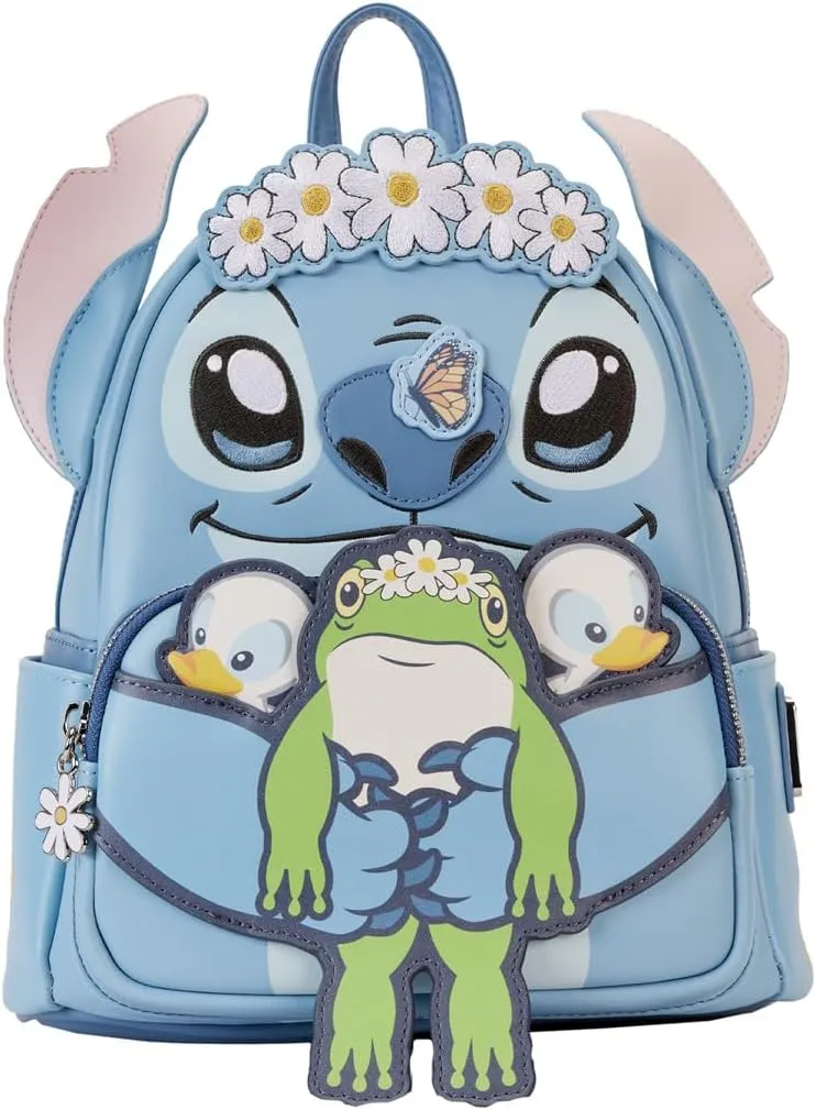 Loungefly Disney Lilo & Stitch Springtime Daisy Mini Backpack Standard