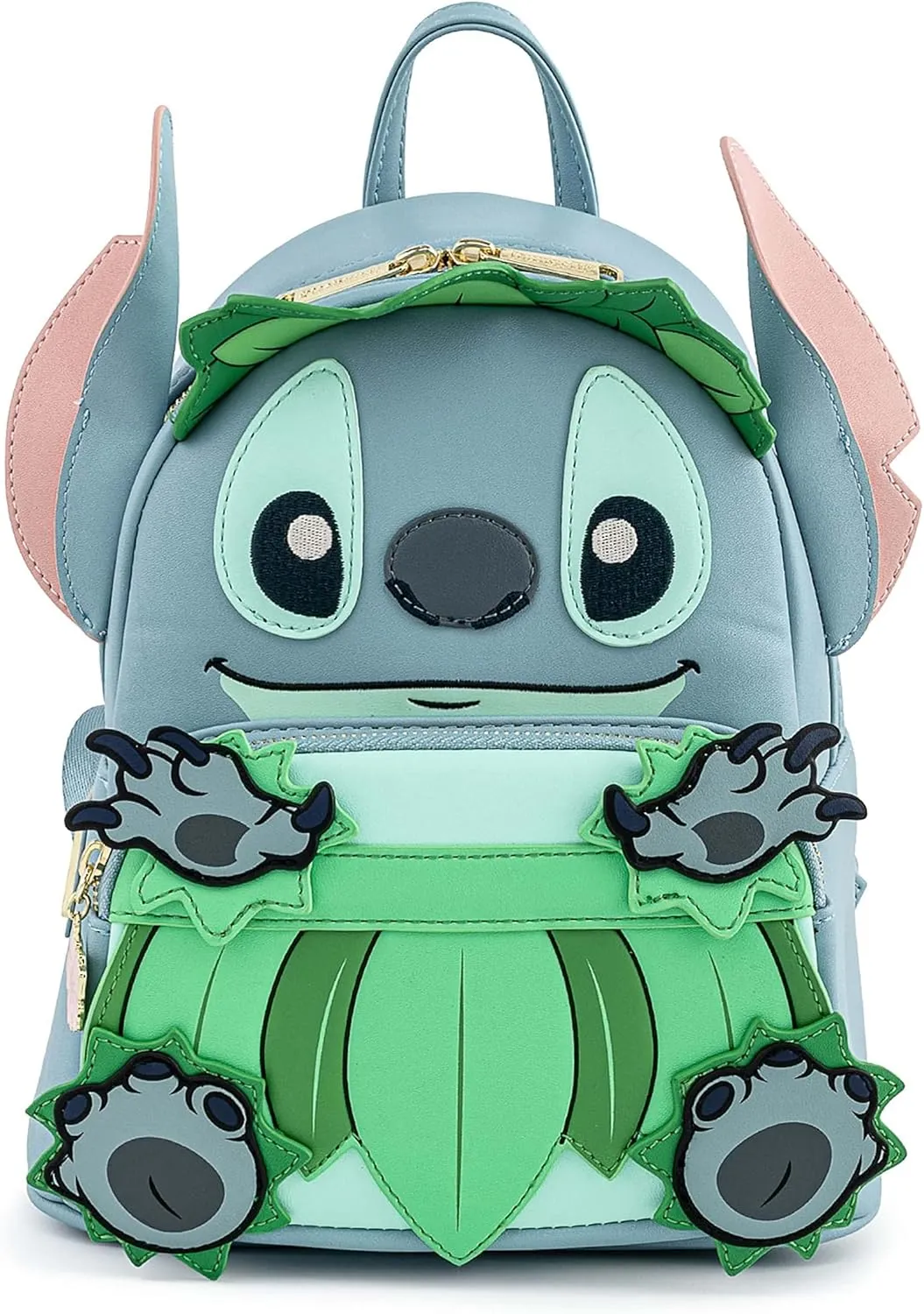 Loungefly Disney Stitch Luau Cosplay Womens Double Strap Shoulder Bag Purse, One Size