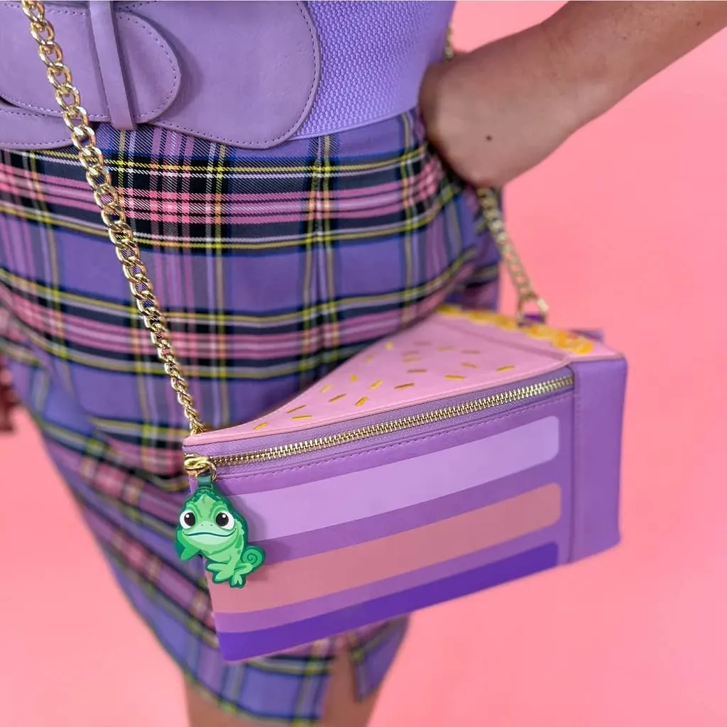 Loungefly Disney Tangled Cosplay Cake Crossbody Bag