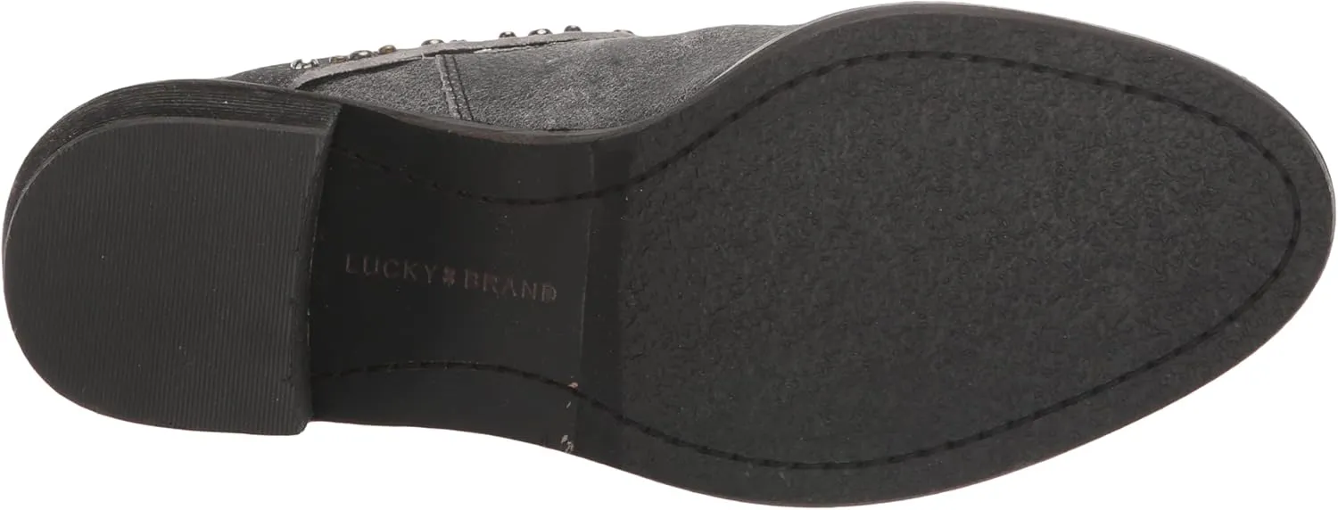 Lucky Brand Women's Callam Studded Strap Bootie Ankle Boot