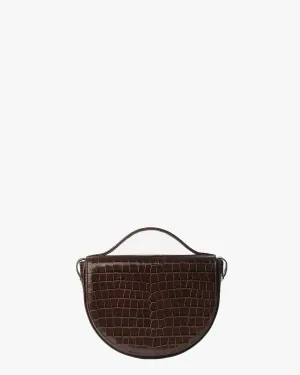 LUNA CROC BROWN